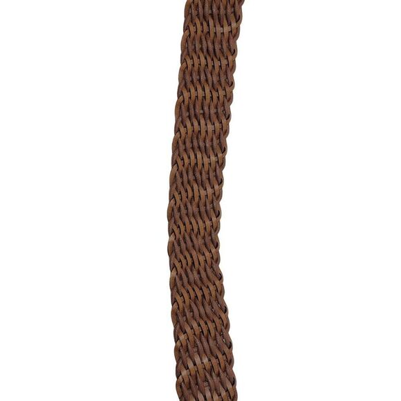 Vintage Braided Brown Belt 10 Unique Woven Braided Boho Cottage Core Country - Picture 7 of 13